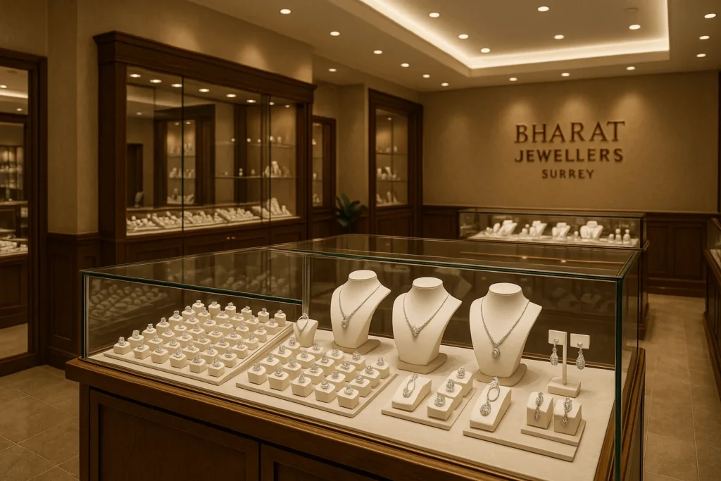 Trusted diamond jewellery shop with curated collection in Surrey BC