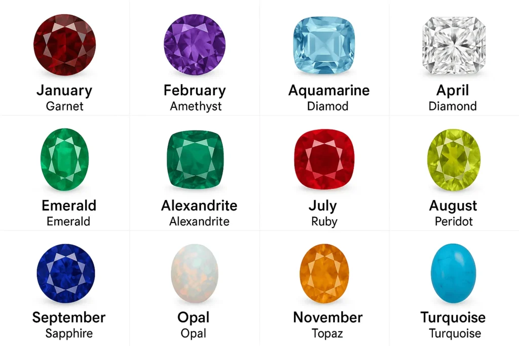 birthstone jewelry