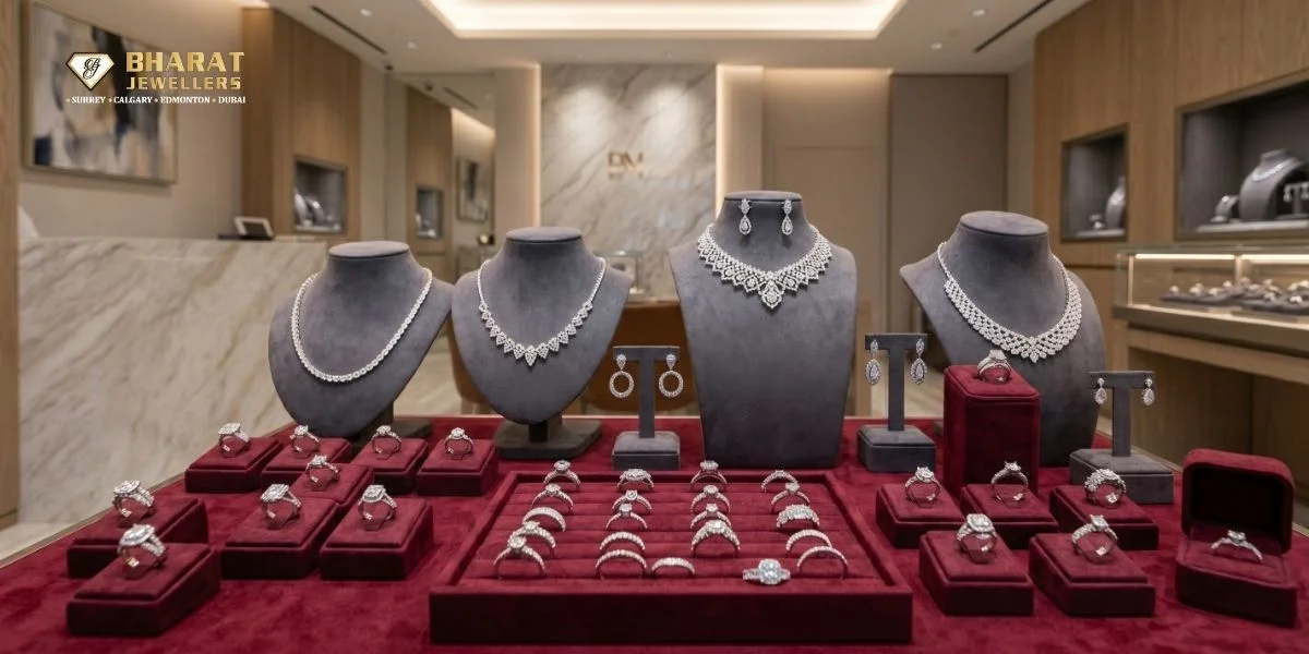 Diamond jewellery collection Calgary